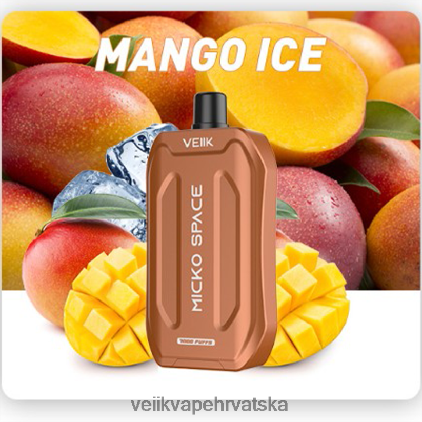 VEIIK Micko Space jednokratni vape 7000 dimova led od manga X8XLL440 | VEIIK Moos Pod Hrvatska
